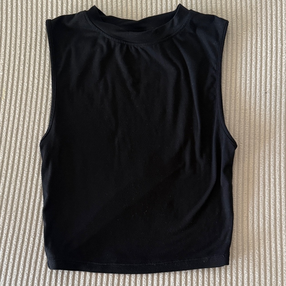 Alphalete Black Muscle Tee